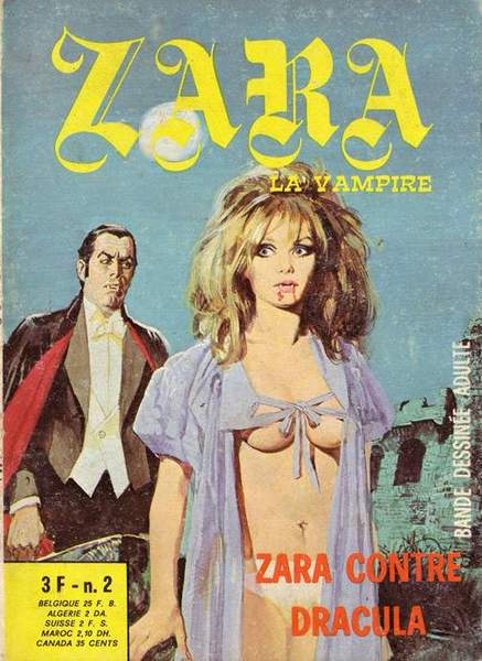 Scan de la Couverture Zara La Vampire n 2